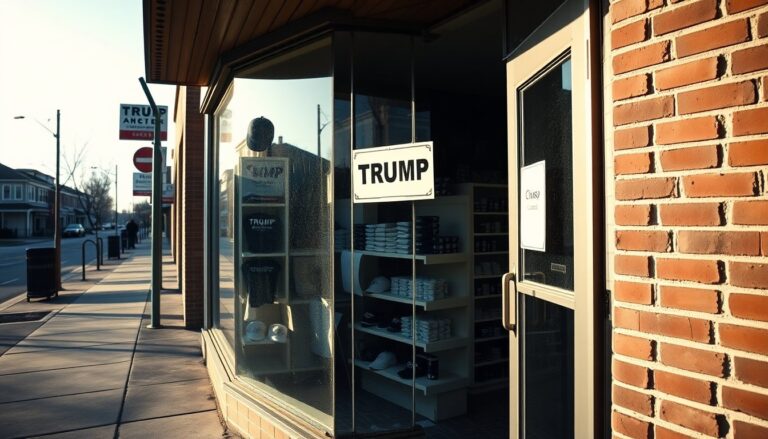trump merchandise store closes due to falling sales 1768616838