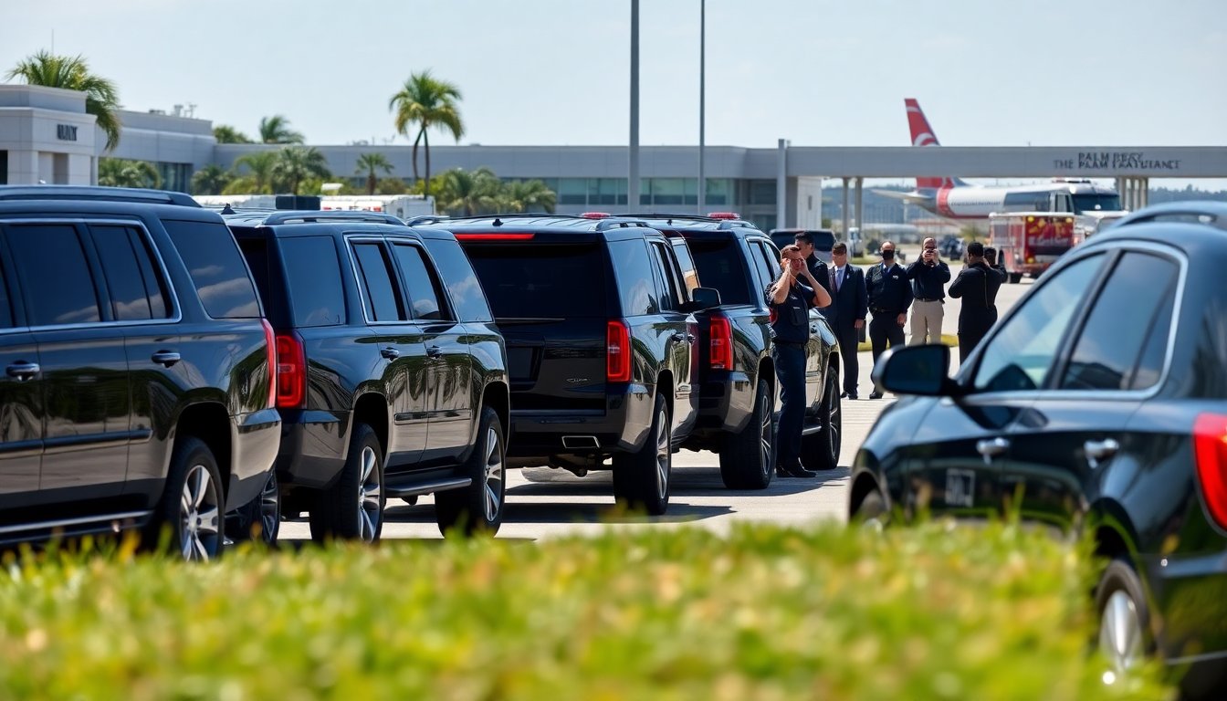 trumps departure security concerns lead to motorcade adjustments 1768189127