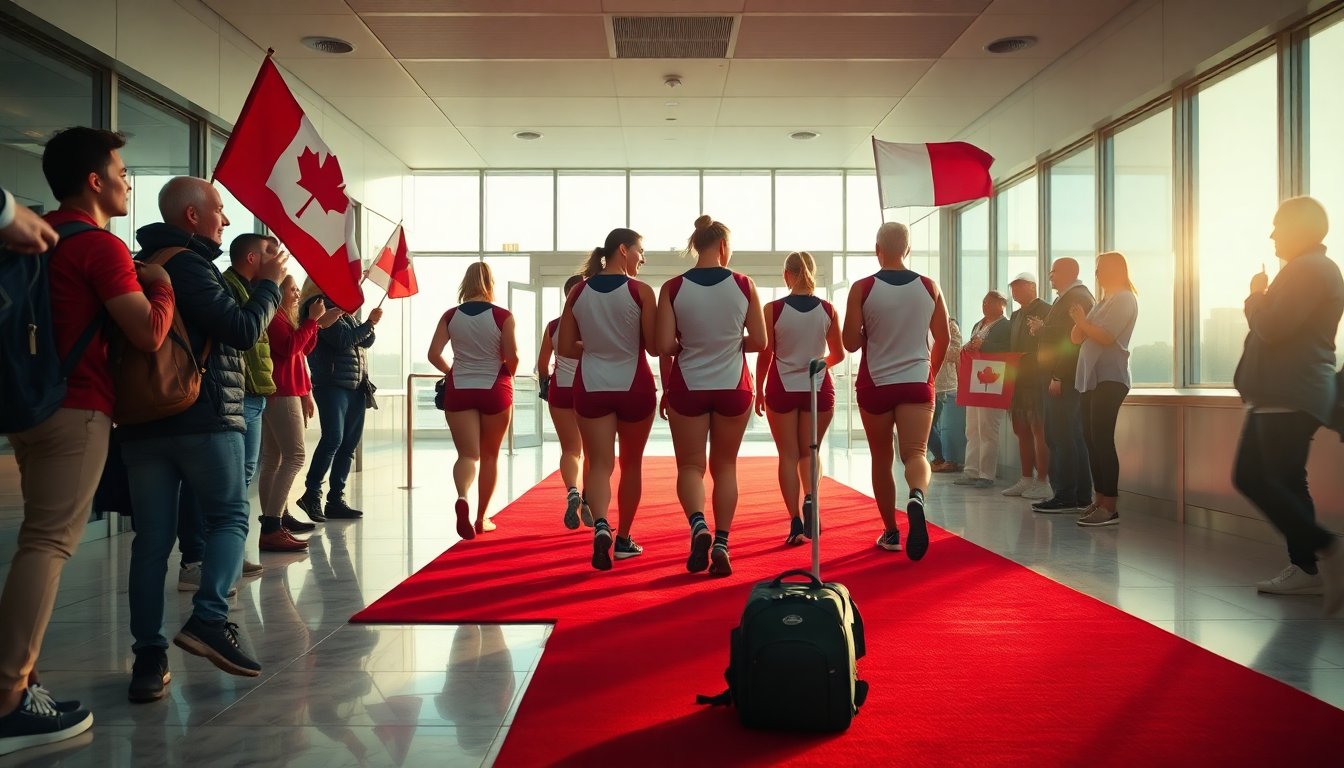 canada celebrates homecoming after milano cortina 2026 with five golds 1771897355
