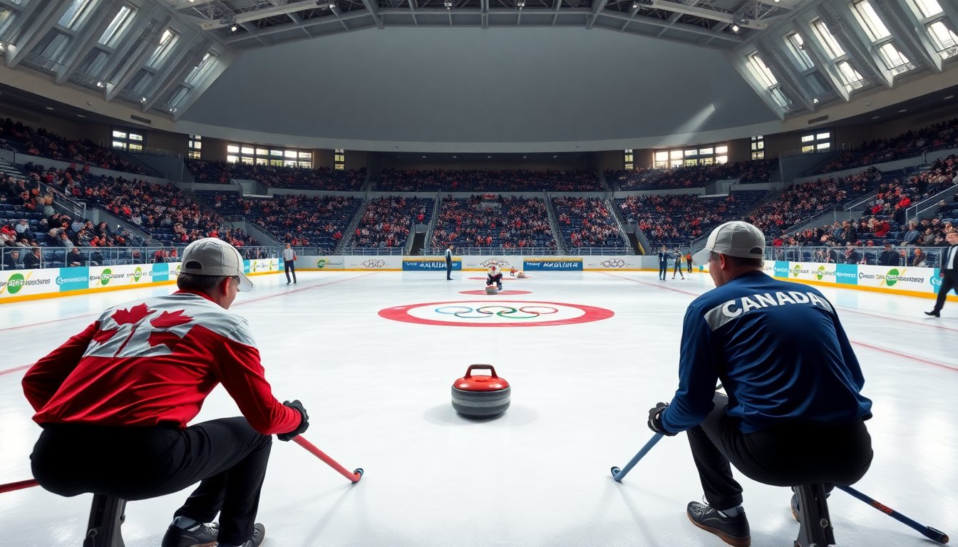 canadas mixed doubles curling team faces first defeat at the olympics 1770402774