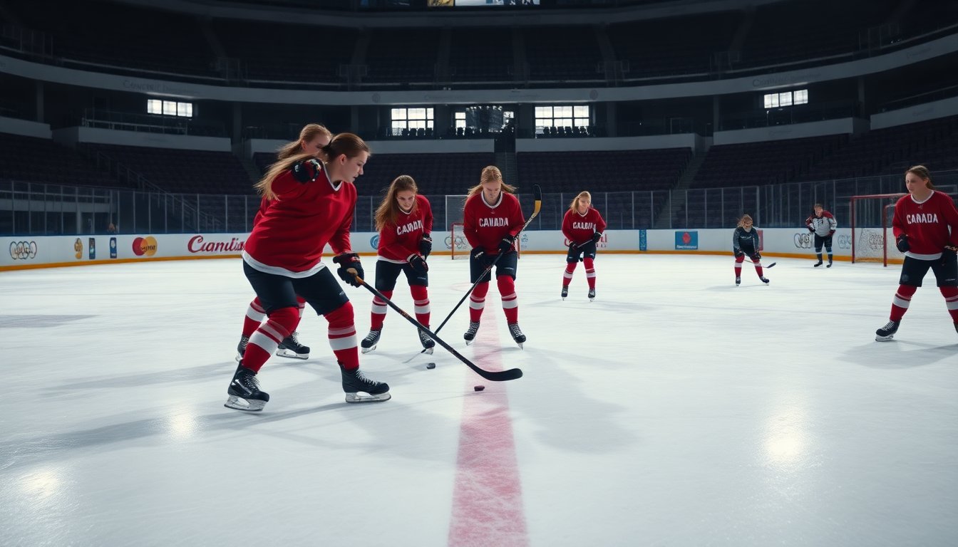 canadas womens hockey team gears up for olympic showdown against usa rivalry 1770209087