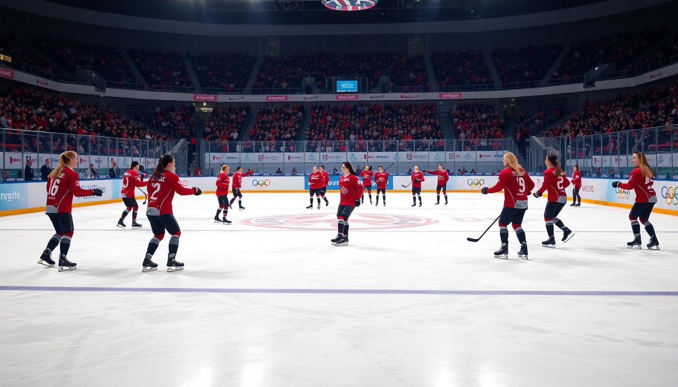 canadas womens hockey team takes on switzerland in olympic opening match 1770500000