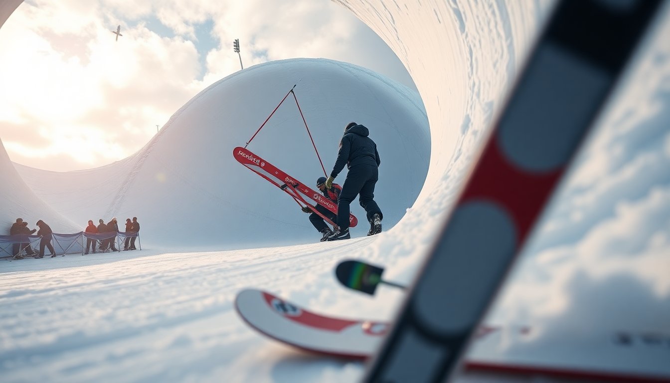 Cassie Sharpe crash in halfpipe and how motherhood reshaped her goals