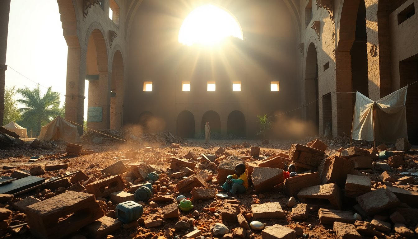 deadly drone strike on sudanese mosque leaves children among casualties 1770867348