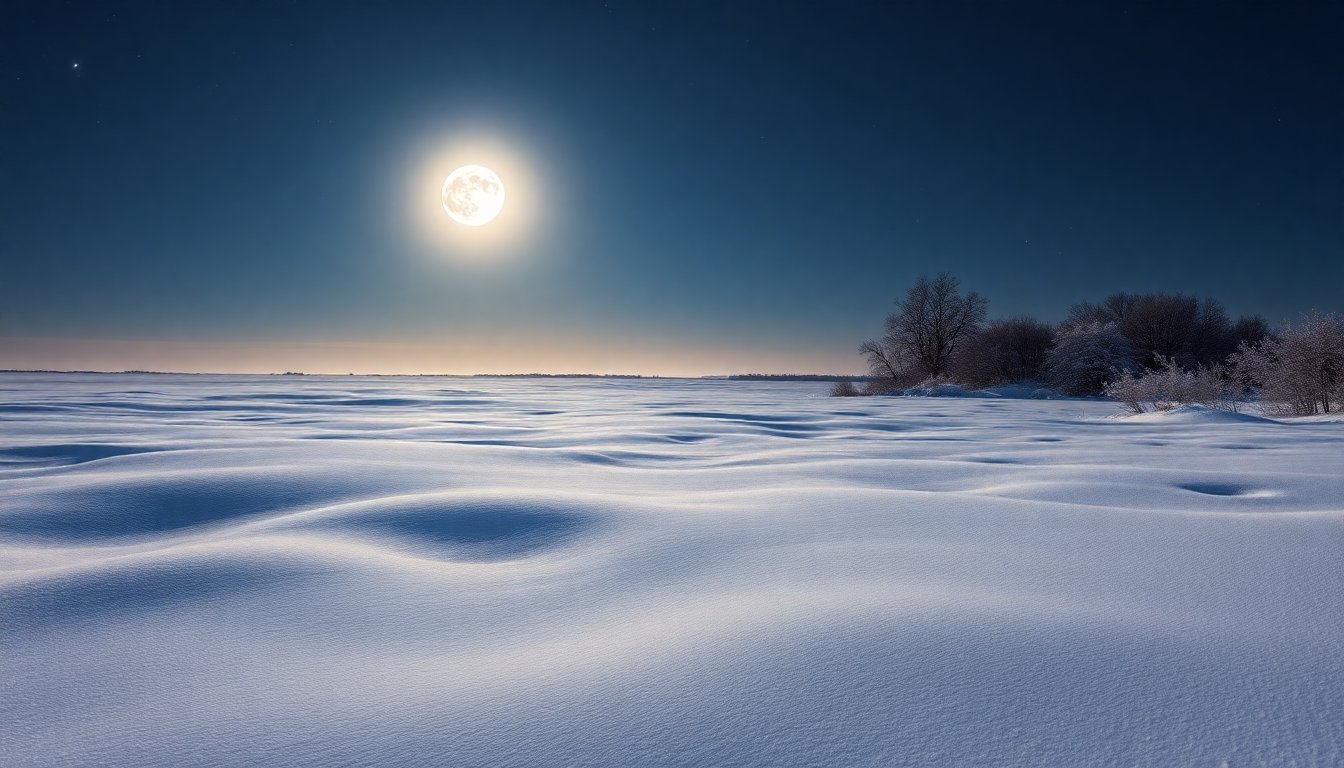 discover the stunning snow moon februarys celestial event this weekend 1769948541