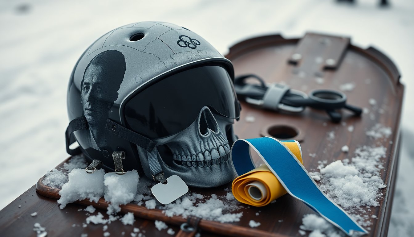 ioc rule battle over athlete expression and the banned helmet 1770992780