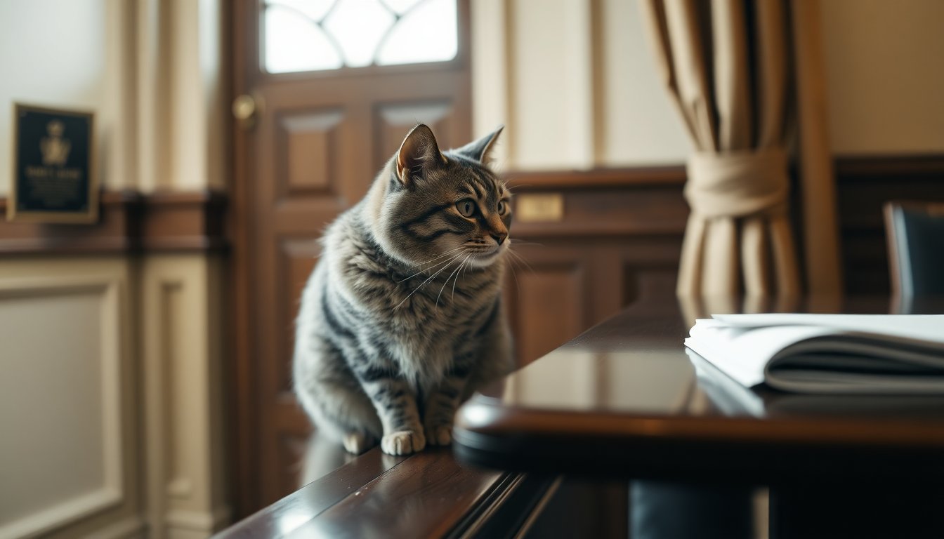 larry the cat celebrates 15 years as britains chief mouser 1771173275