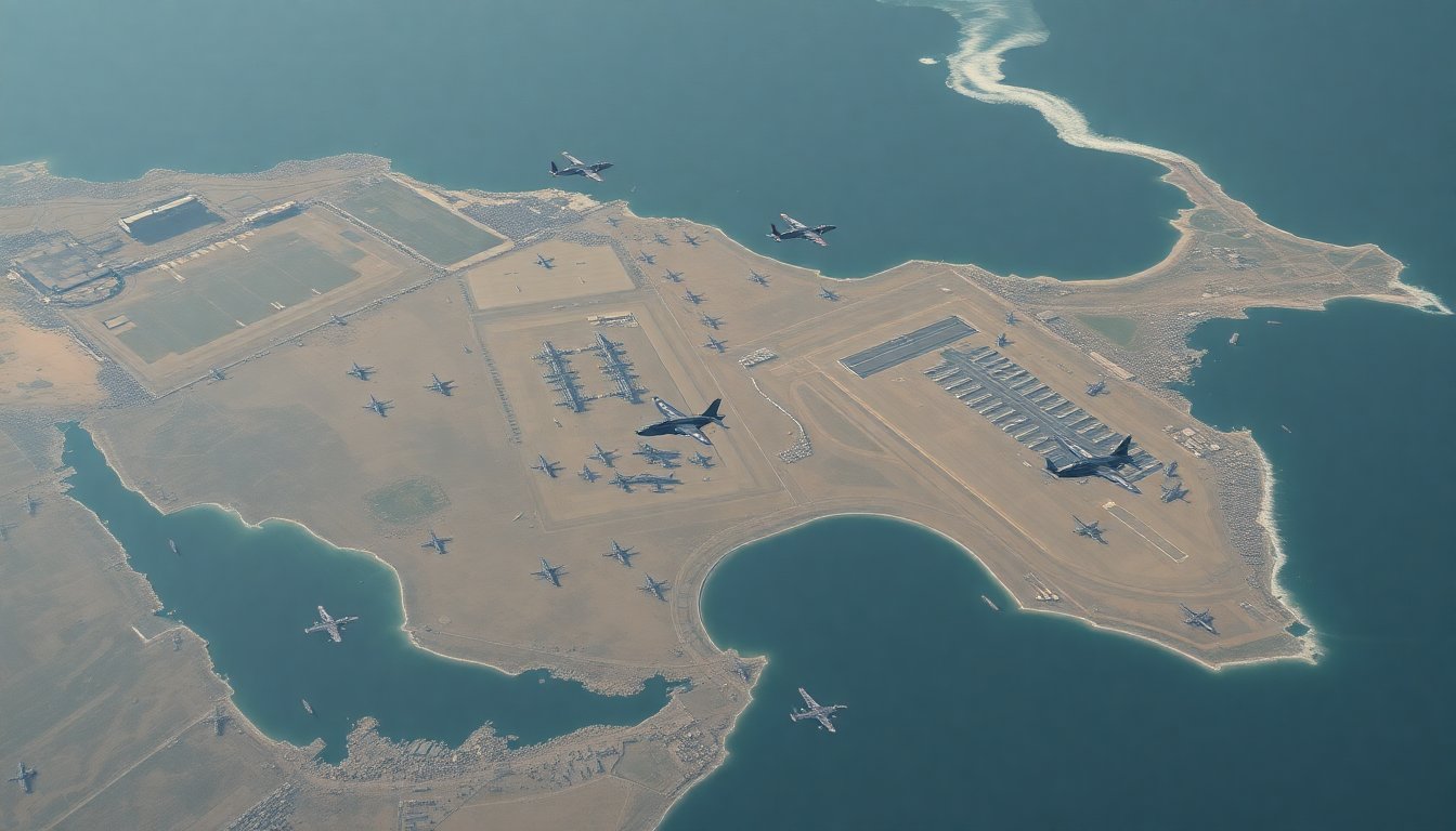 satellite images show surge of us aircraft near iran amid stalled talks 1771932390