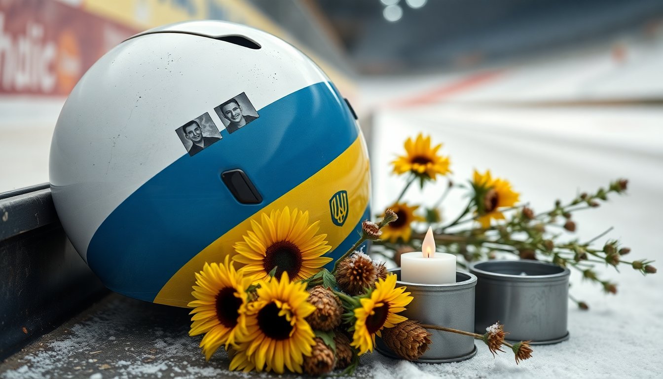 ukraines skeleton captain disqualified at milano cortina after helmet protest 1770968348