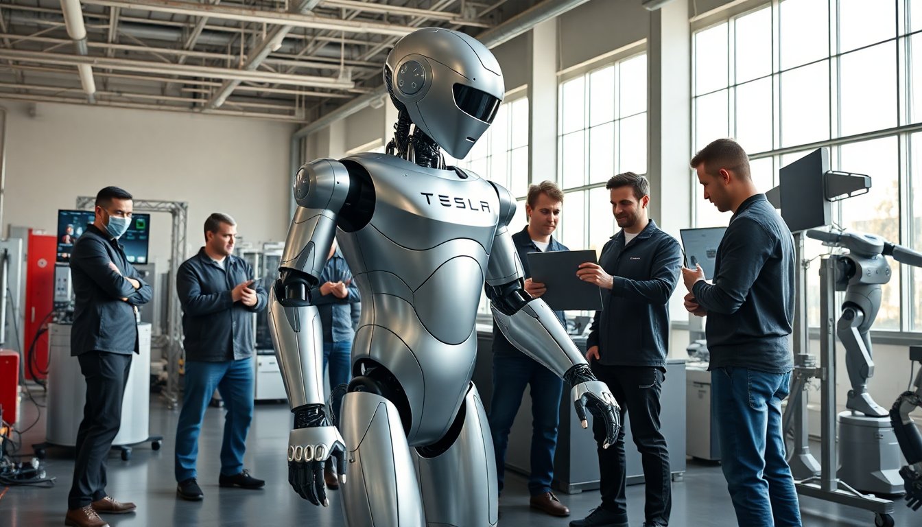 unveiling teslas innovations in humanoid robots and ai technology 1769926009