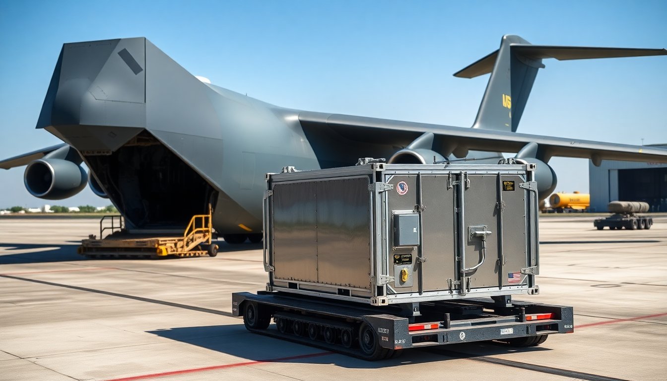 us airlift delivers advanced reactor to utah to support nuclear energy goals 1771195326