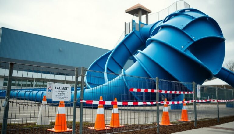 big blue waterslide at lakewood civic centre closed new slide planned for 2027 1773626245