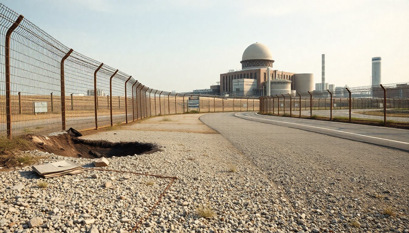 bushehr nuclear site hit by projectile iaea says no harm 1773827898