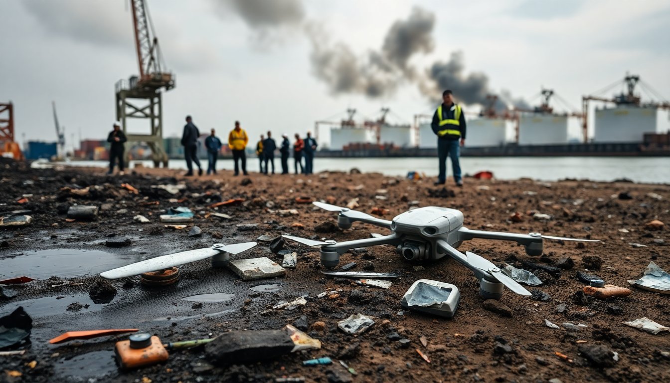 gulf ports and diplomatic zones hit as drone campaign escalates 1773392265