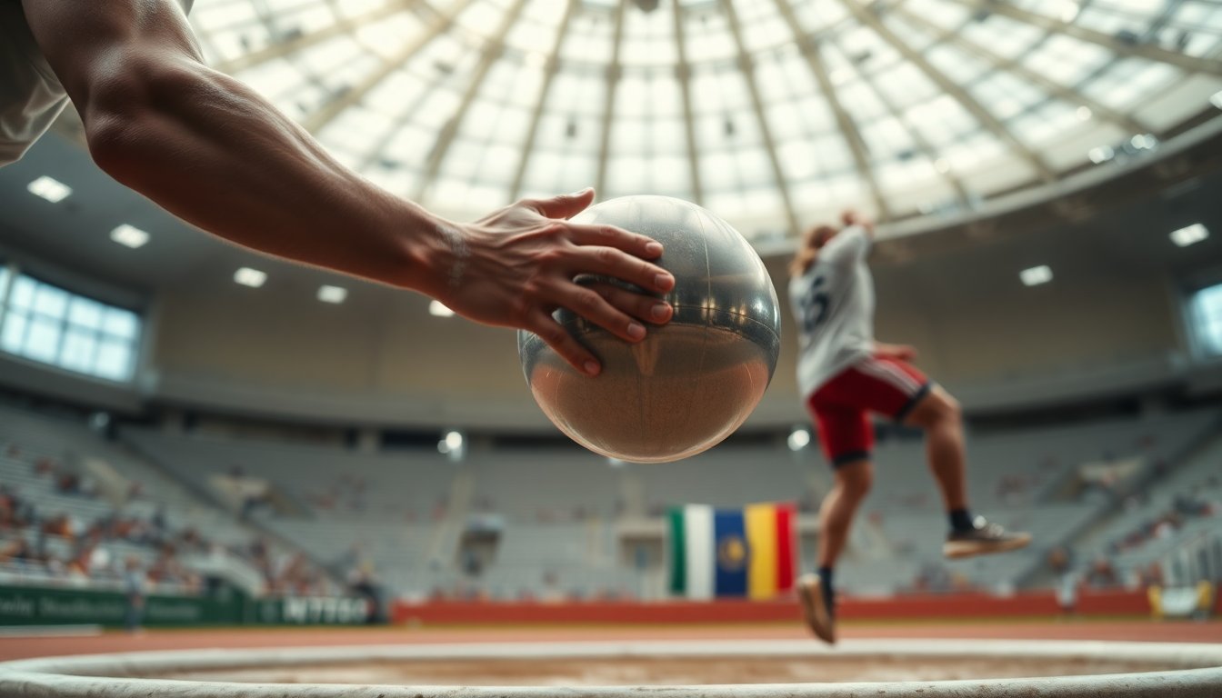 Mitton settles for silver as Chase Jackson wins shot put in Torun