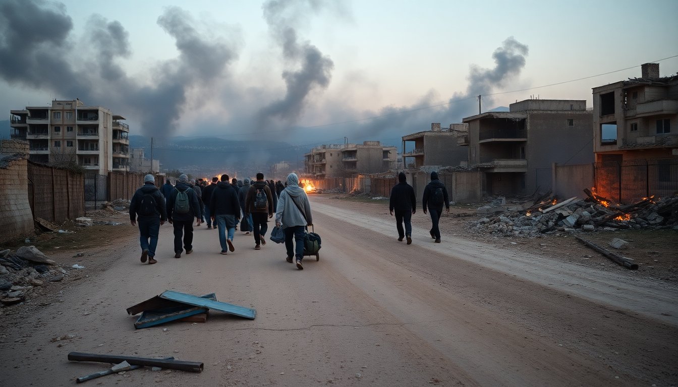 rising casualties as israel attacks lebanon and hezbollah urges border area evacuations 1772783959