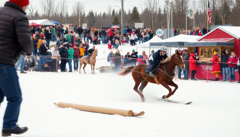 skijor yxe draws crowds to optimist hill for fast paced horse powered winter sport 1772411384