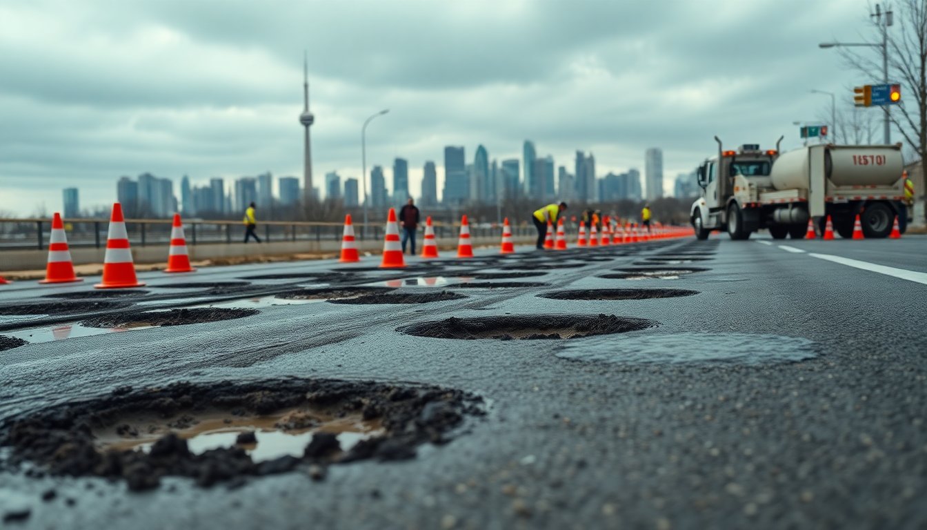 Toronto ramps up repairs with third pothole blitz as crews tackle tens of thousands of craters