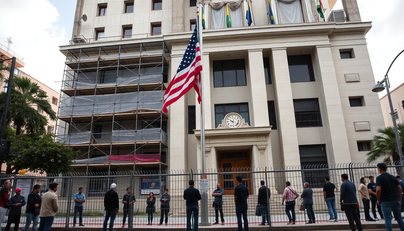 US embassy in Caracas reopens as diplomatic ties with Venezuela shift
