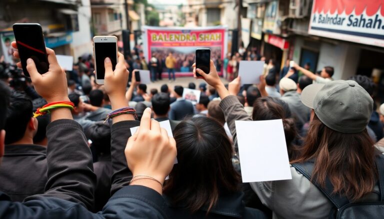 young voters rally behind balendra shah in nepals pivotal election 1772683152