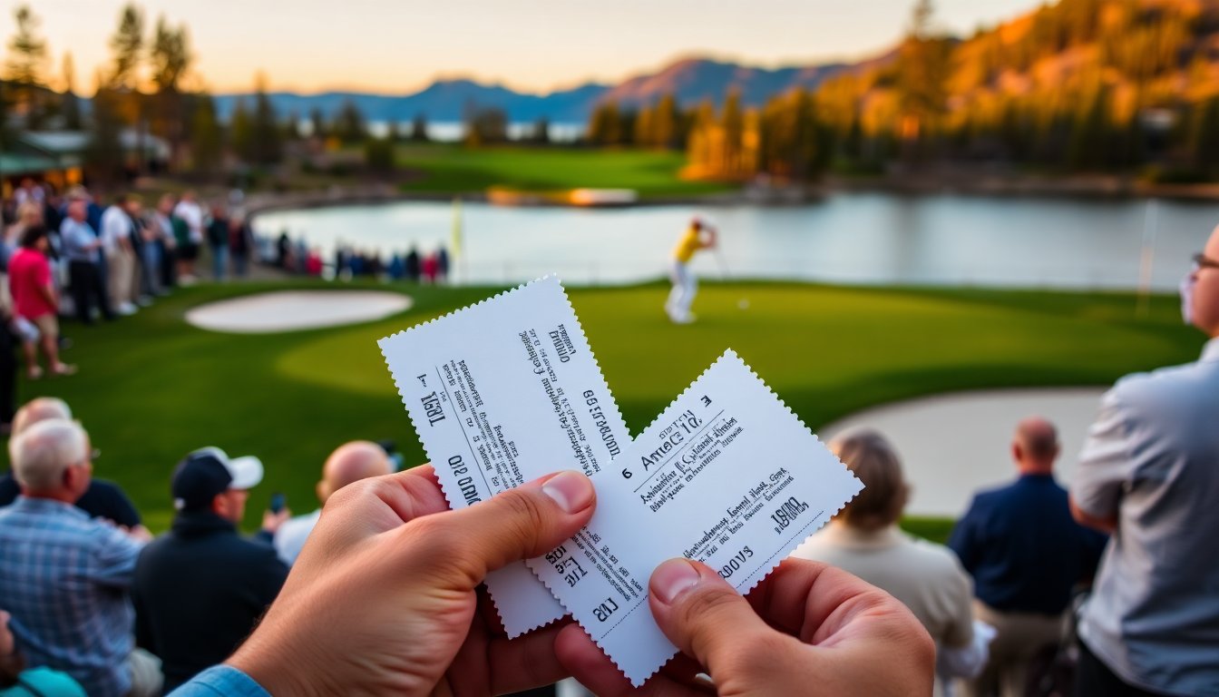 American Century Championship tickets: how to secure your spot at Edgewood Tahoe