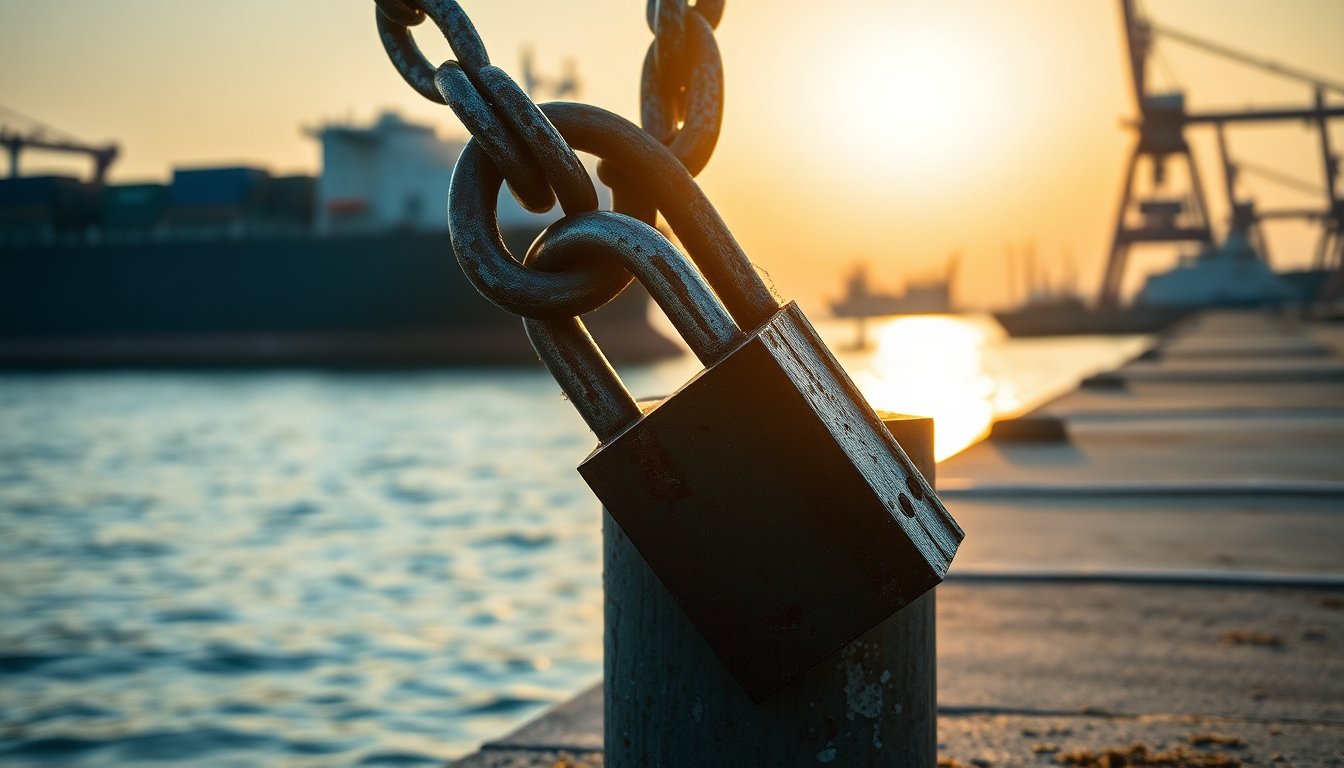 Could a US blockade of Iranian ports succeed and what would it mean