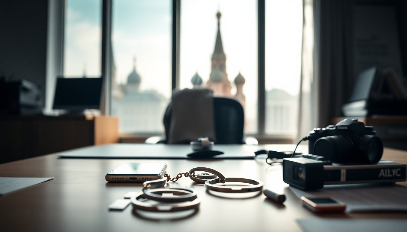 Novaya Gazeta reporter detained after Moscow office search linked to personal data case