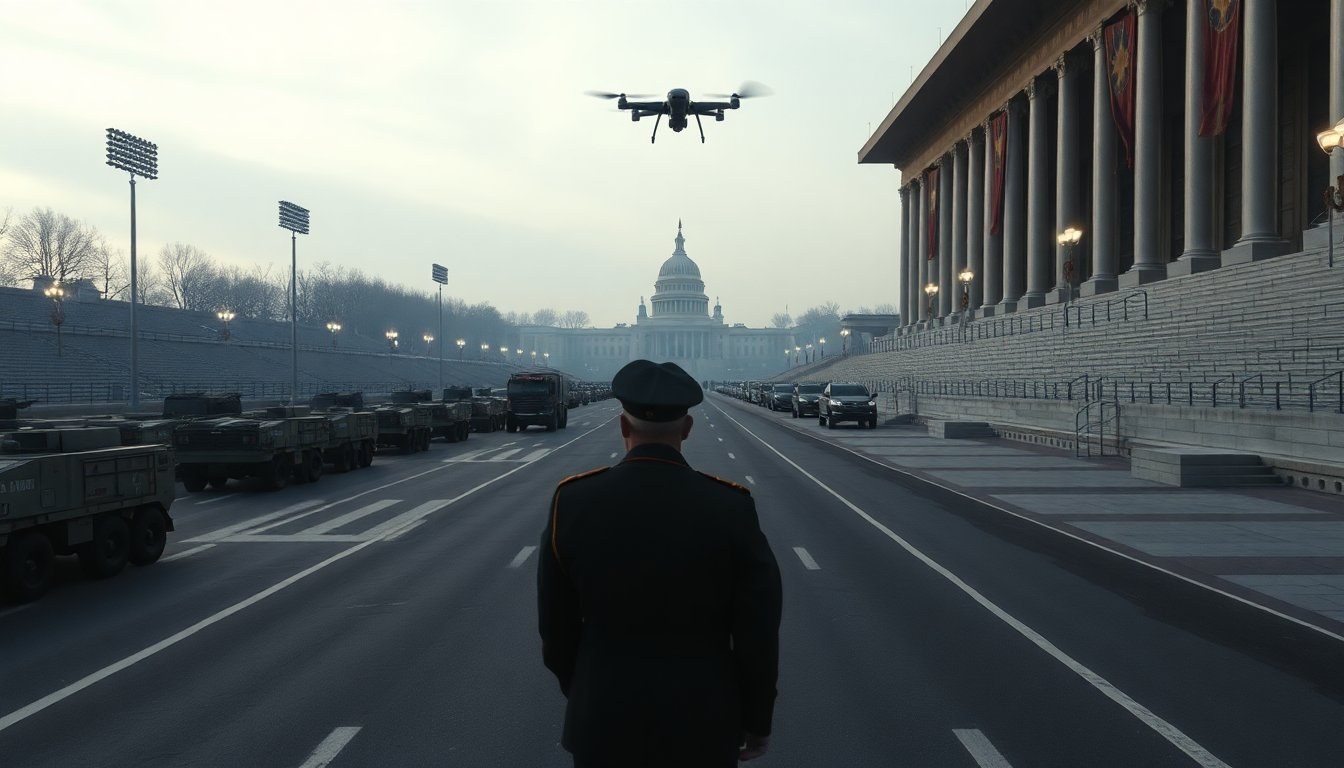 Russia reduces Victory Day military parade after Ukrainian drone strikes