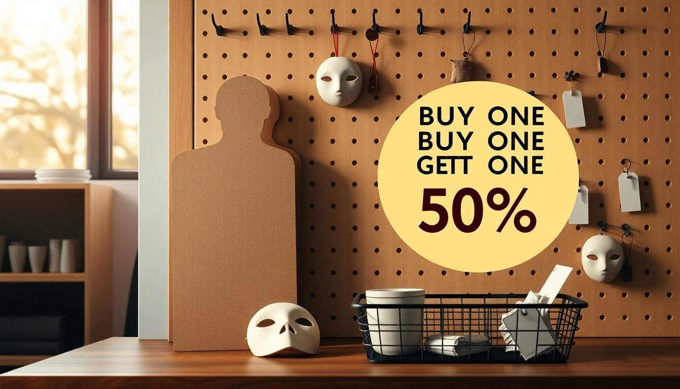 Shop Jillian Mele cutouts and masks with buy one get 50% off