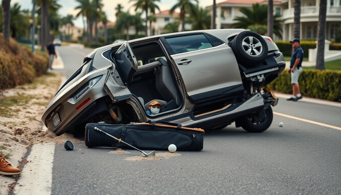 Tiger Woods absent from competition following Jupiter Island rollover and DUI charge