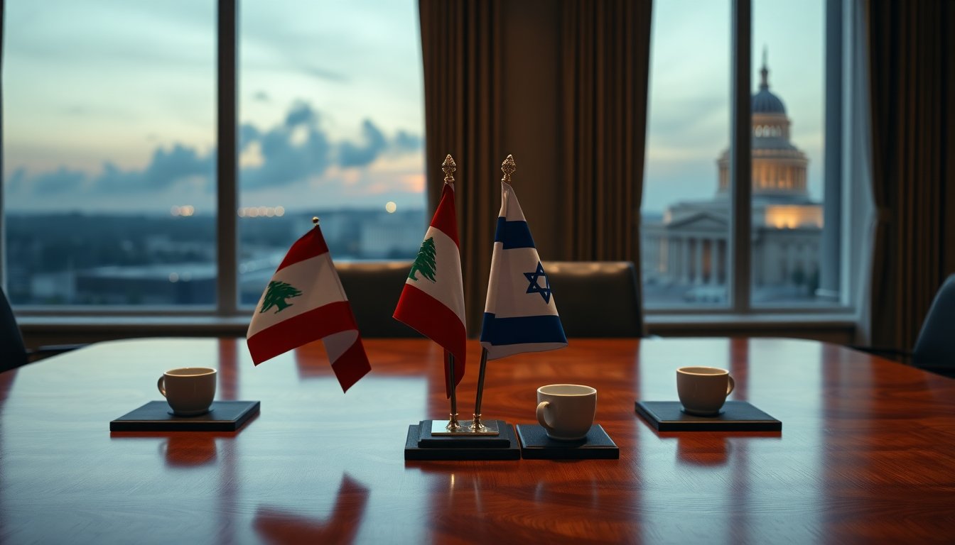 Washington hosts historic Lebanon–Israel talks as violence continues at the border