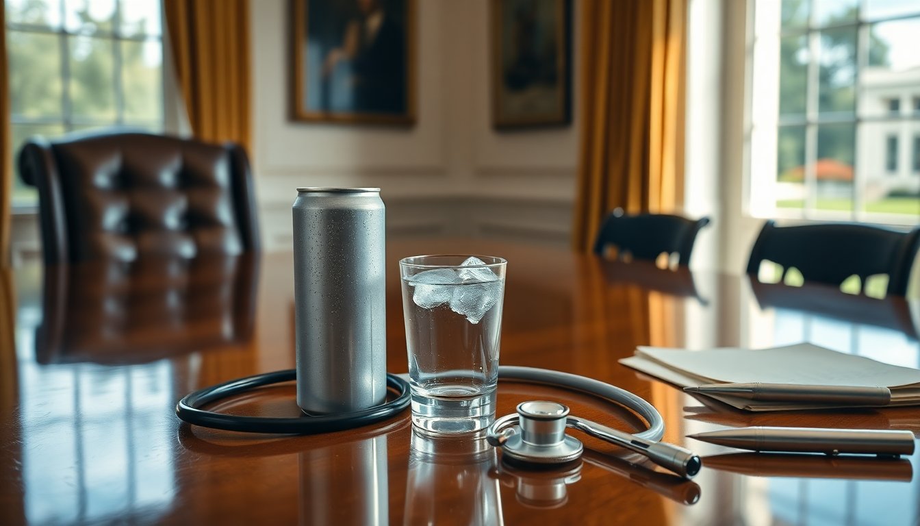 Why Trump insists diet soda is healthy and what his advisers say