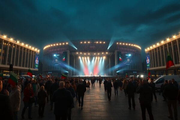 Eurovision final in Vienna marred by protests as Bulgaria takes victory