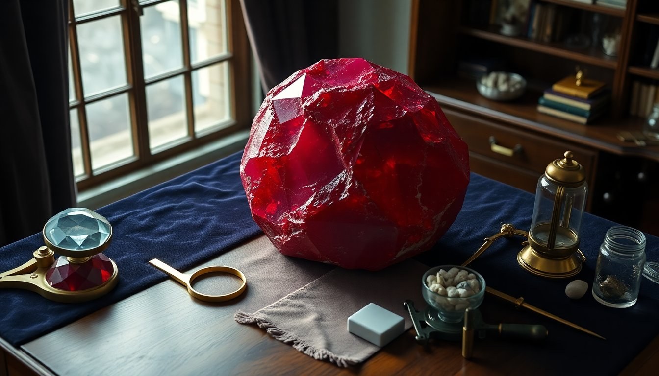 Rare 11,000 carat ruby from Burma could outvalue larger historic find