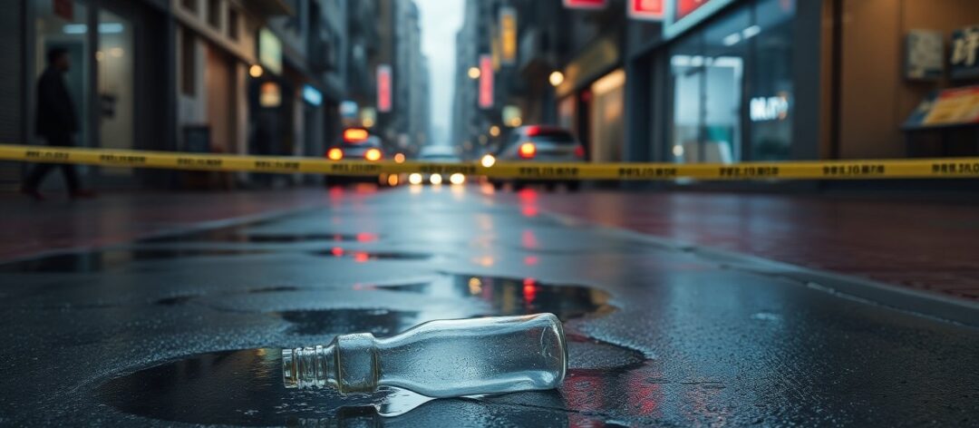 50-year-old arrested for repeated glass bottle attacks in Hong Kong