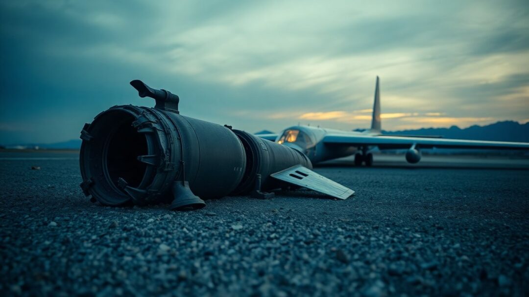 Air Force B-52 Bomber Incident at California's Edwards Air Force Base