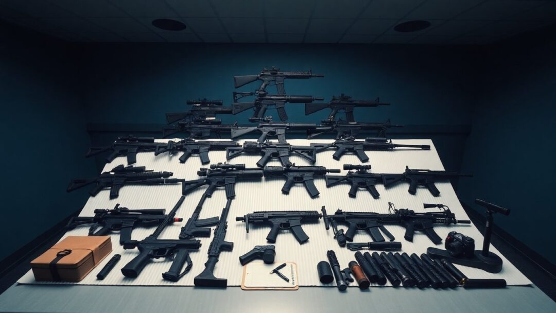 CBSA and Law Enforcement Seize 22 Illegal Firearms in Sooke, British Columbia