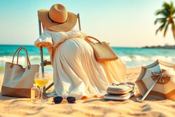 Gen z style guide for maternity beach fashion