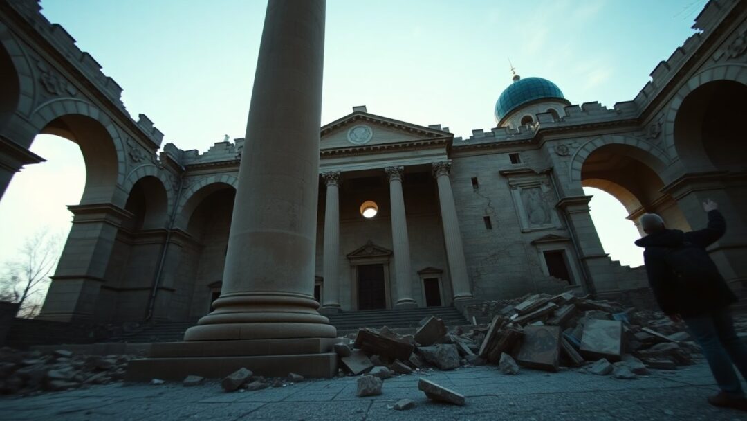 Historic Kyiv Monastery Damaged in Heavy Russian Attacks on Ukraine