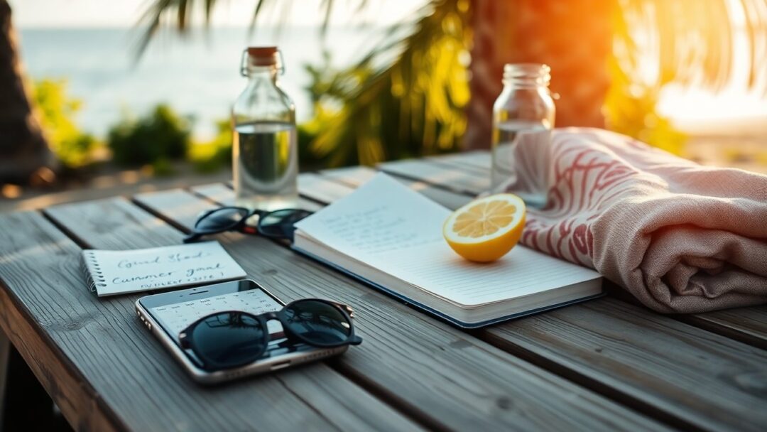 Practical plan for balanced summer tech habits