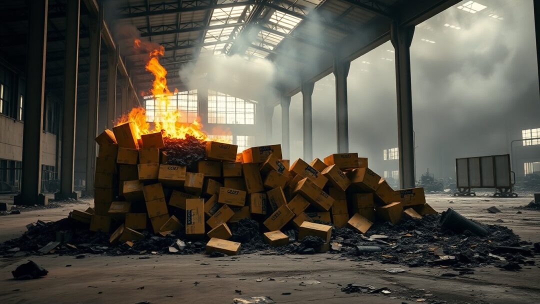 Tracy Warehouse Fire: California Firefighters Battle Blaze at Medline Industries