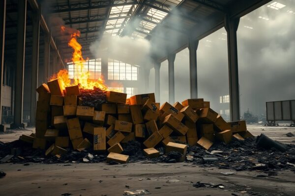Tracy Warehouse Fire: California Firefighters Battle Blaze at Medline Industries