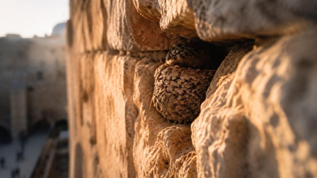 Common Swifts Nesting at Jerusalem's Western Wall: A Unique Coexistence