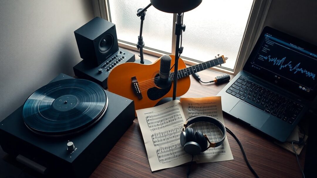 Connecting genres through key tracks and sampling chains