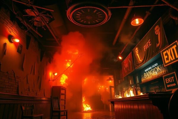 Deadly Fire in Bangkok's Na Ladprao Pub Leaves 27 Dead