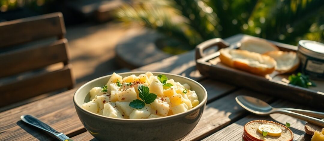 Discover the signature potato salad recipes from top celebrity chefs
