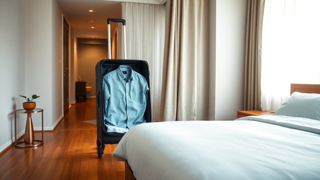 Keeping suitcases clean and bedbug-free in hotel rooms