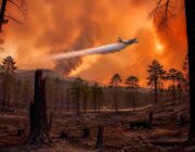 Massive wildfires force evacuations in France and Spain