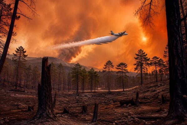 Massive wildfires force evacuations in France and Spain