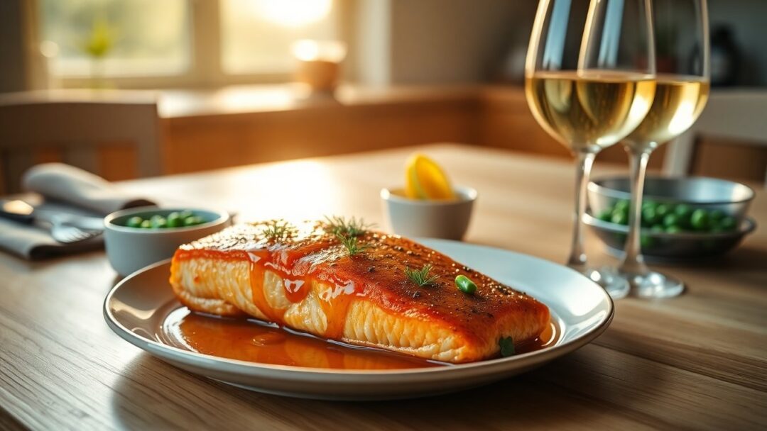 One Skillet Honey Glazed Salmon: A Delicious and Easy Recipe to Try